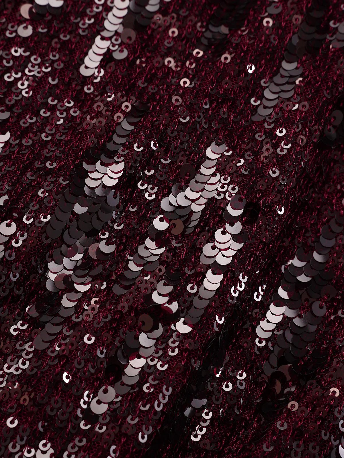 Collared Long Sleeve Sequin Bodysuit - Wholesalesil