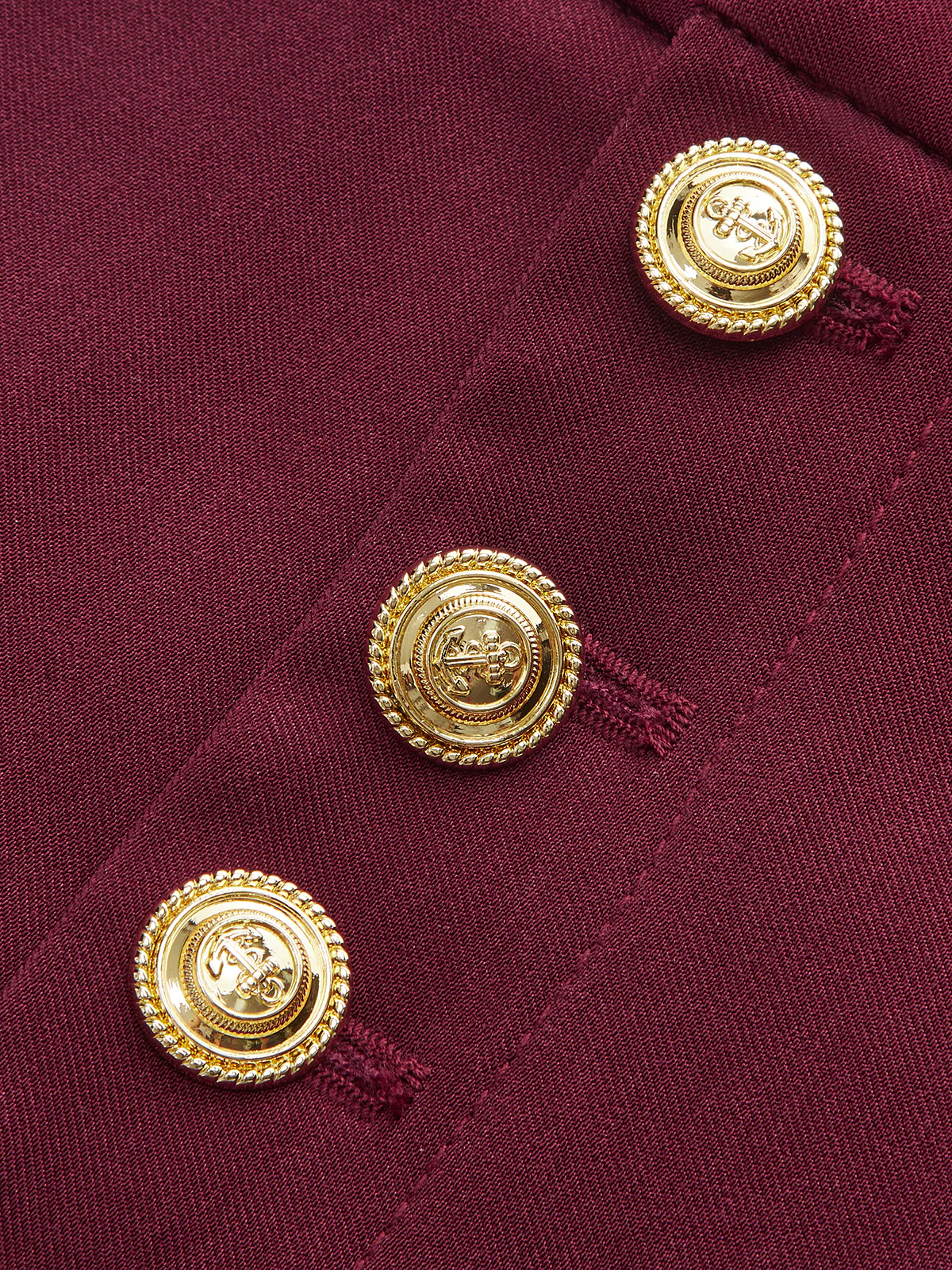 High-Waist Metal Button Pleated Wide-Leg Pants - Wholesalesil