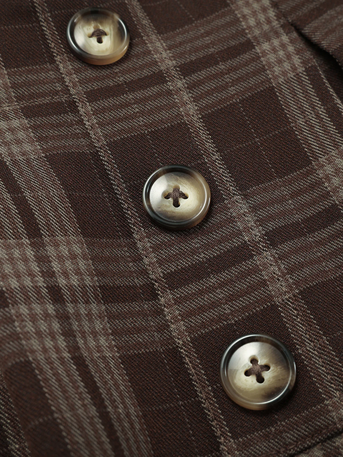 Plaid Wide-Leg Pants with Back Elastic Waist - Wholesalesil