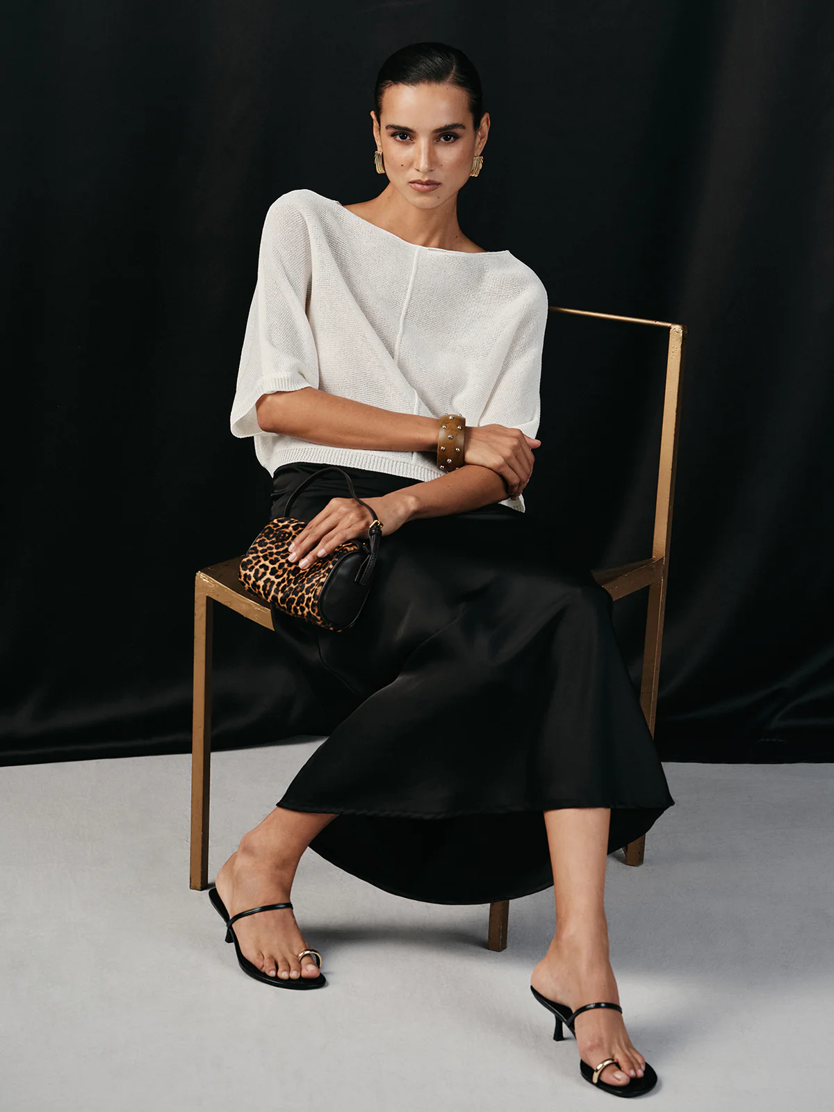 Semi-Sheer Batwing Sweater - Wholesalesil