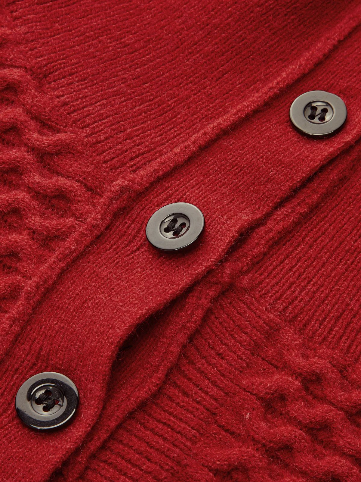 Asymmetric Textured Knit Polo Sweater - Wholesalesil