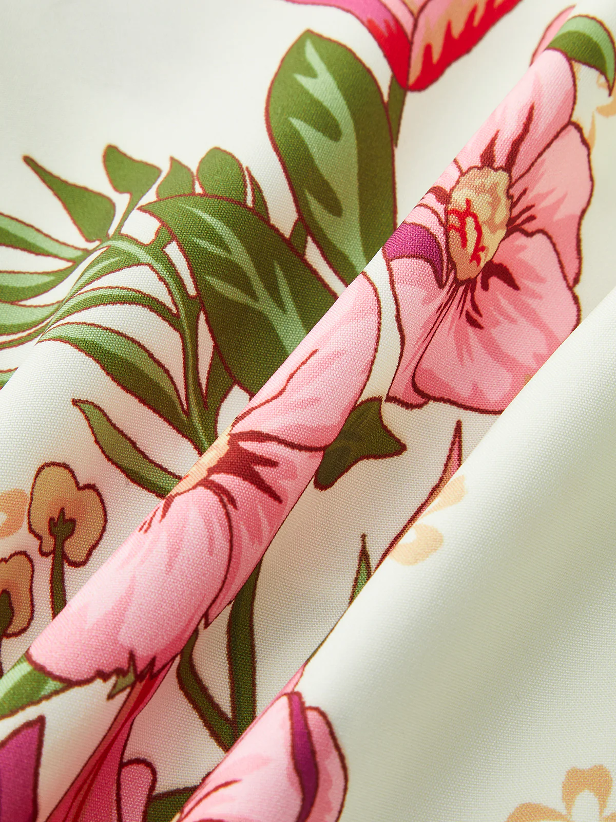 Floral Print V-Neck Tie-Back Bodysuit - Wholesalesil