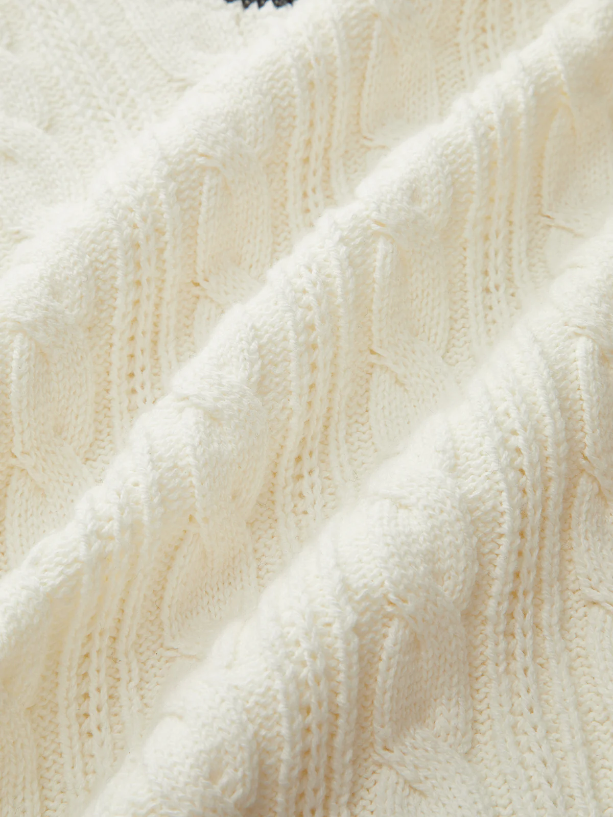 Cable-Knit Stripped Sweater - Wholesalesil