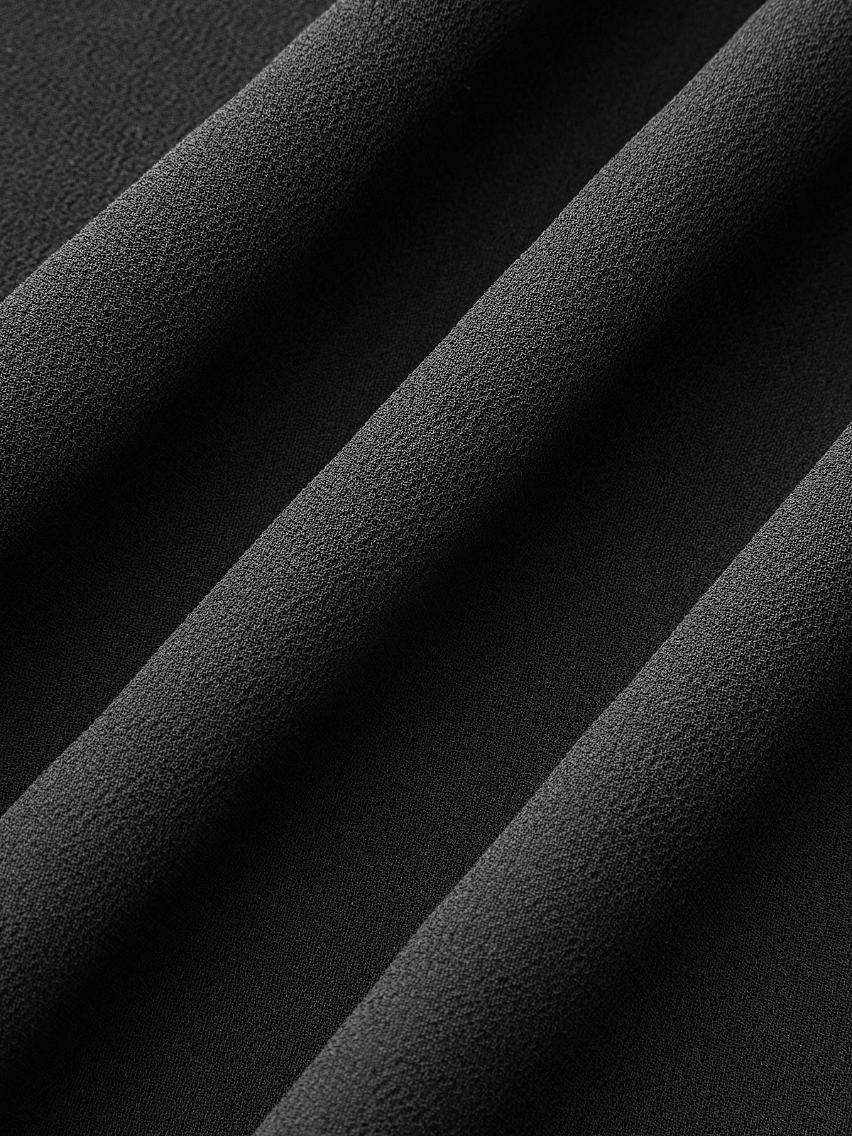 Stand Collar Long Sleeve Know Button Side Slit Dress - Wholesalesil