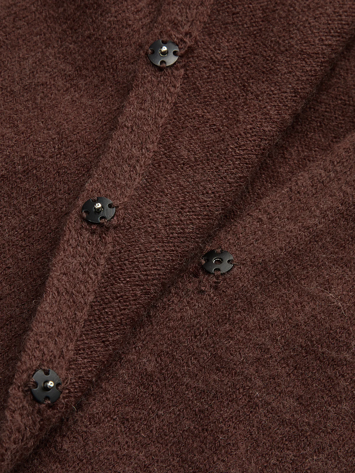 Belted V-Neck Knit Cardigan - Wholesalesil