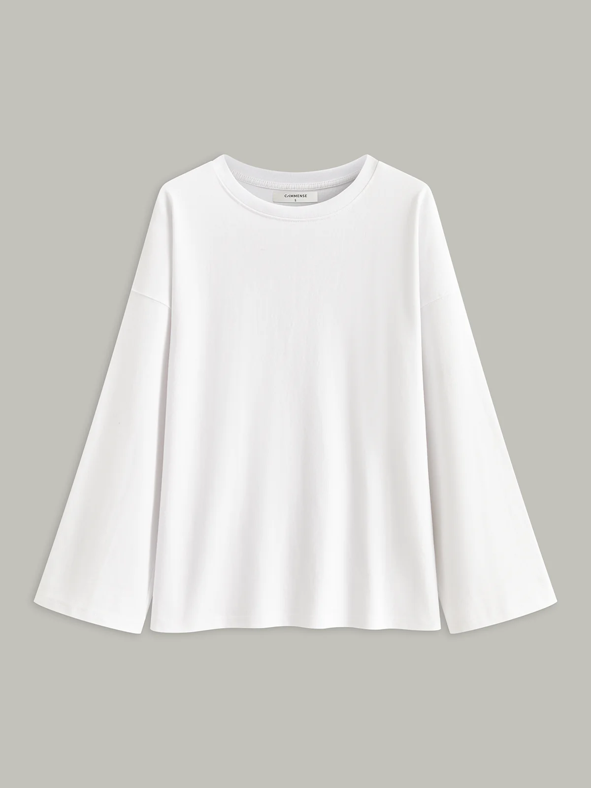 Long Sleeve Cotton T-Shirt - Wholesalesil