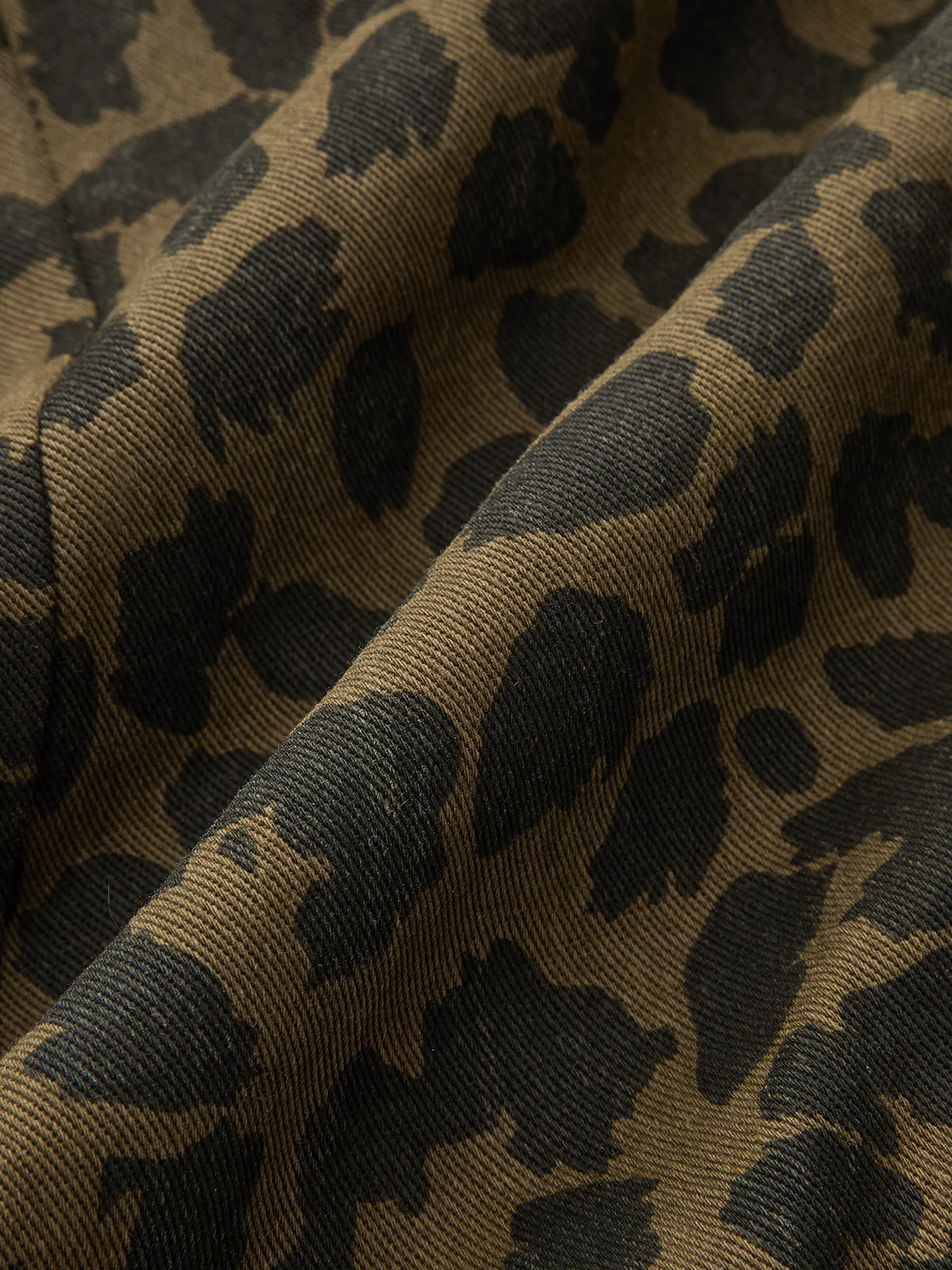 Leopard Print Cotton Balloon Pants - Wholesalesil