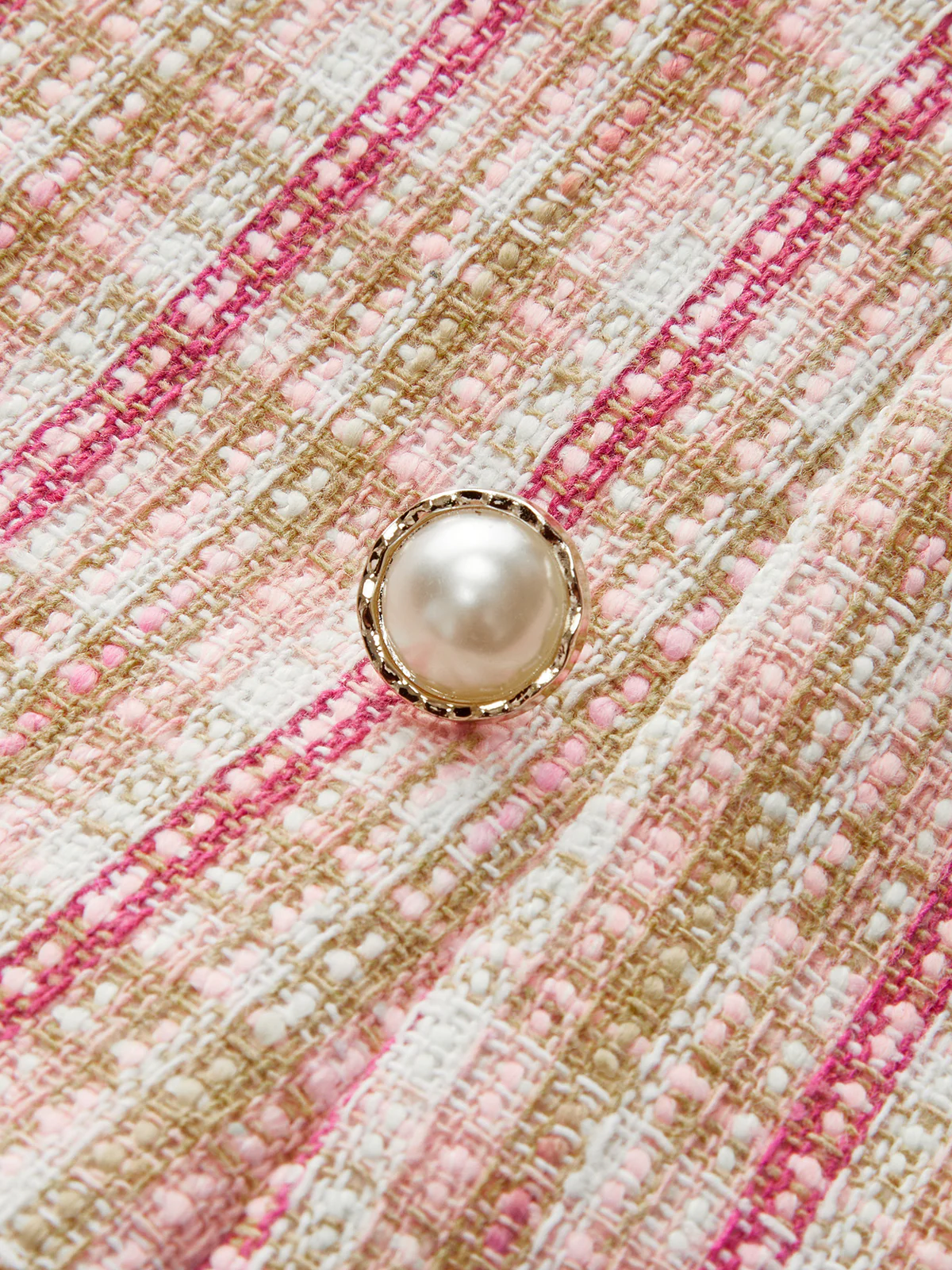 Bow Neckline Tweed Paneled Mini Dress - Wholesalesil