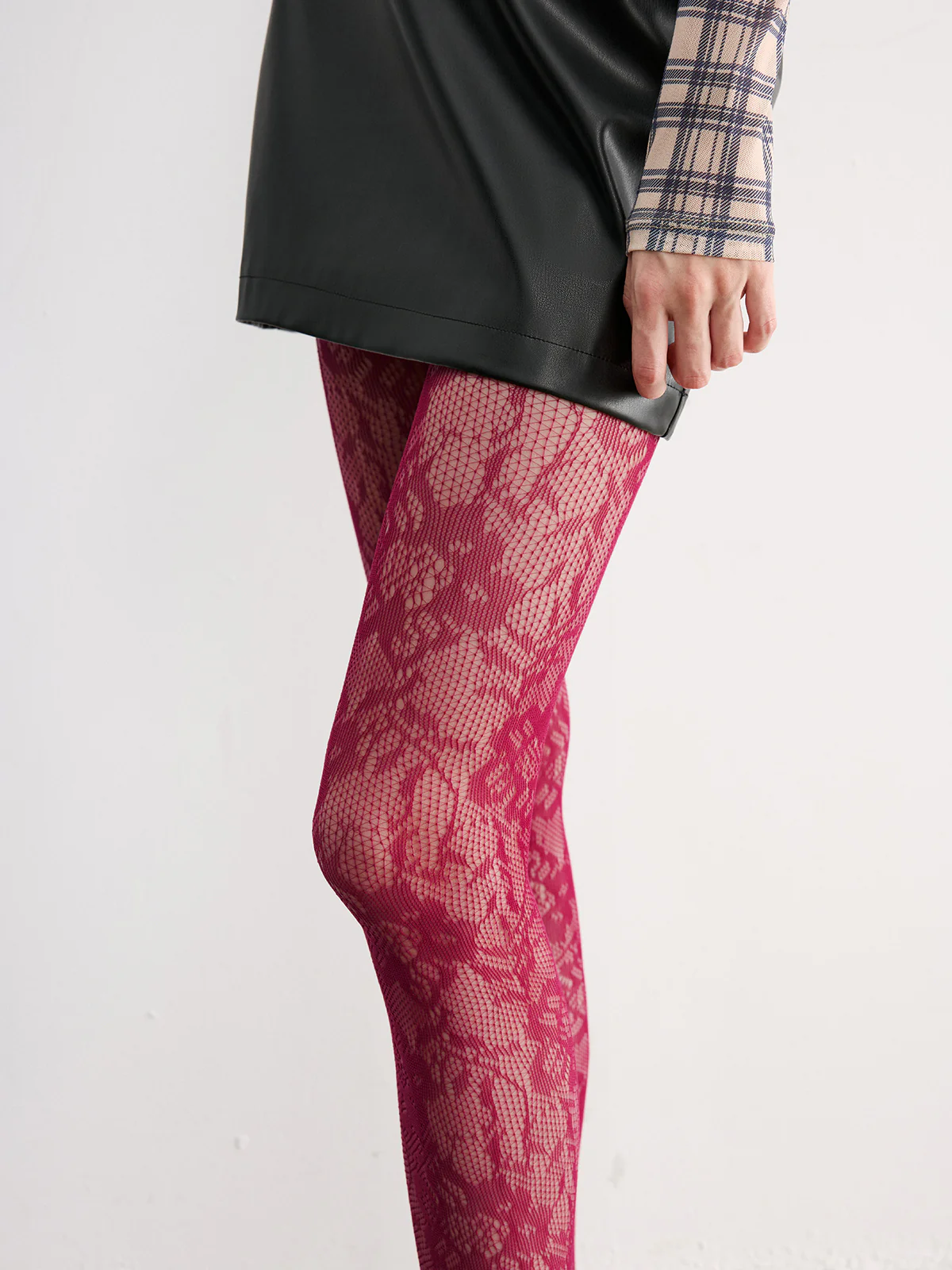 Floral Lace Tights - Wholesalesil