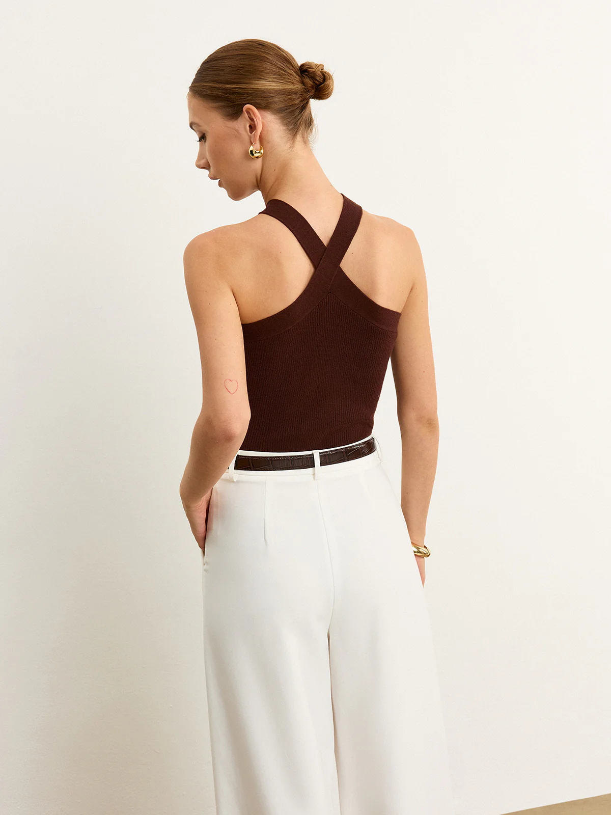 Knit Halter Top - Wholesalesil