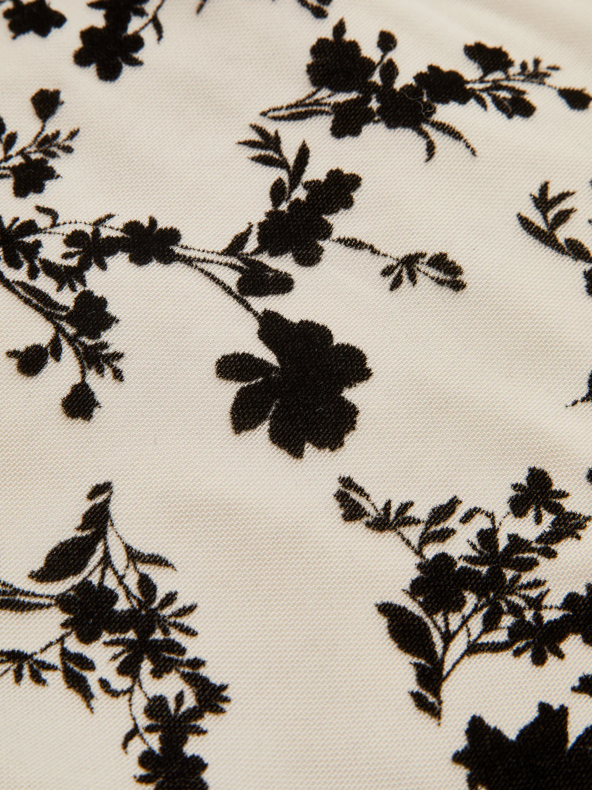 Metal Detail Floral Print Bodysuit - Wholesalesil