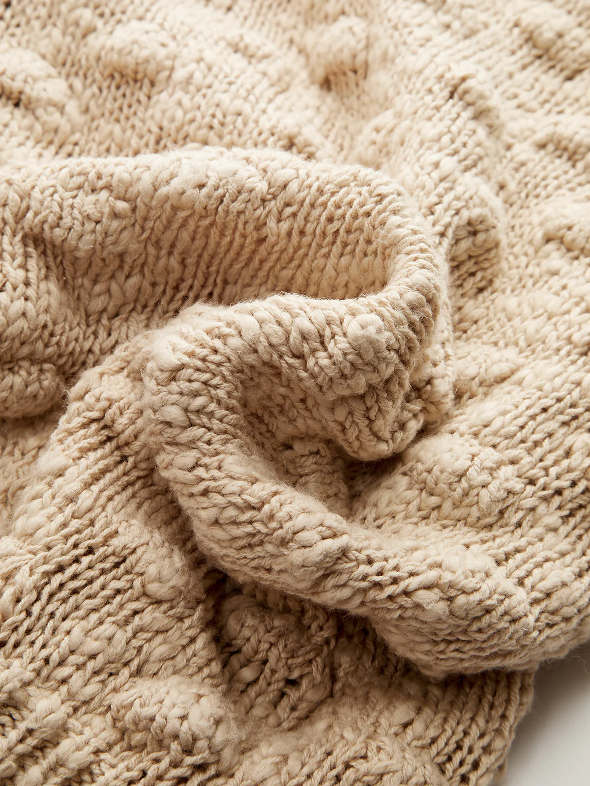 Bow Detail Textured Knit Cardigan - Wholesalesil