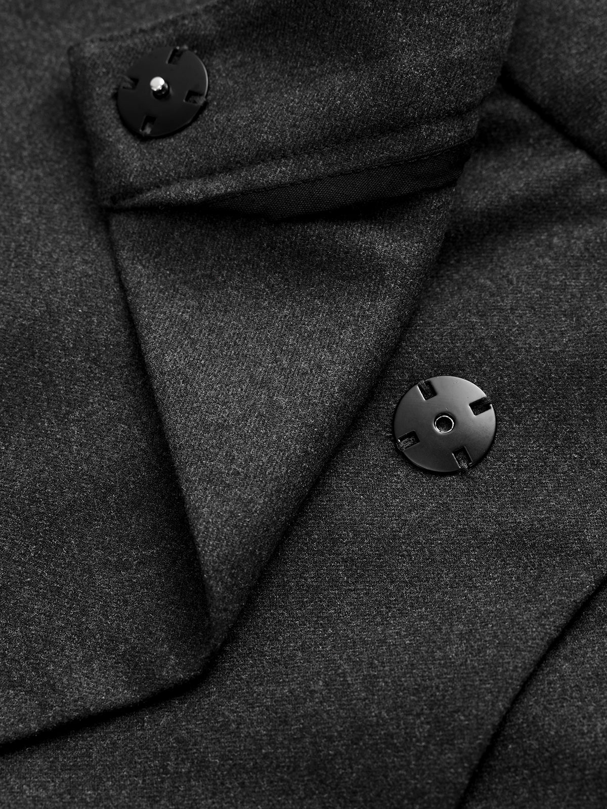 Asymmetric Mid-Waist Wide-Leg Pants - Wholesalesil