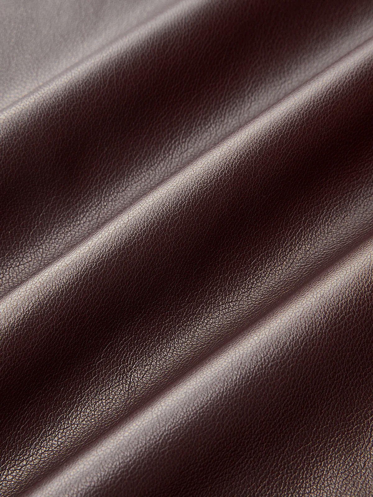 Double Waistband Faux Leather Pants - Wholesalesil