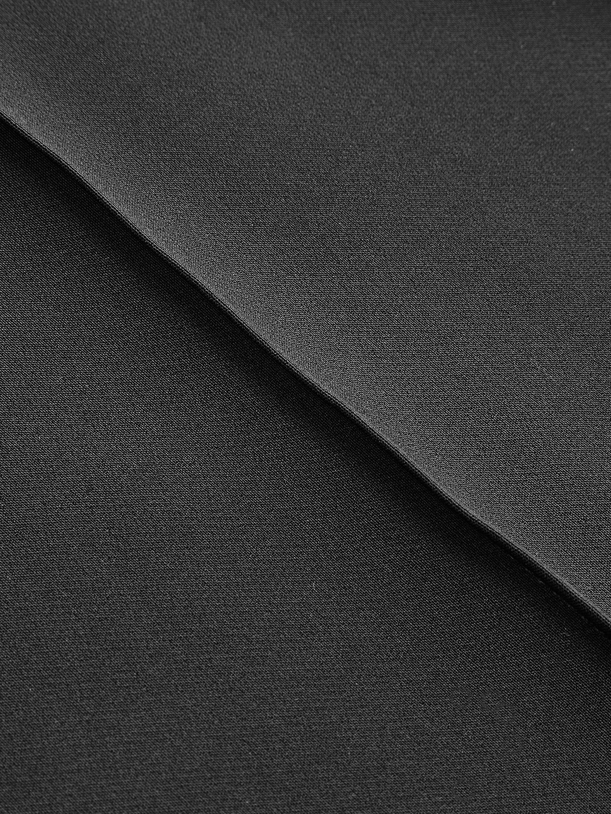 Stretchable Flared Pants with Front Seams - Wholesalesil