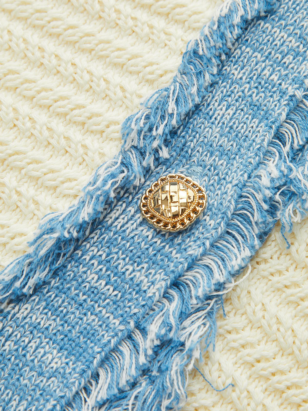 Scallop Edge Cardigan - Wholesalesil