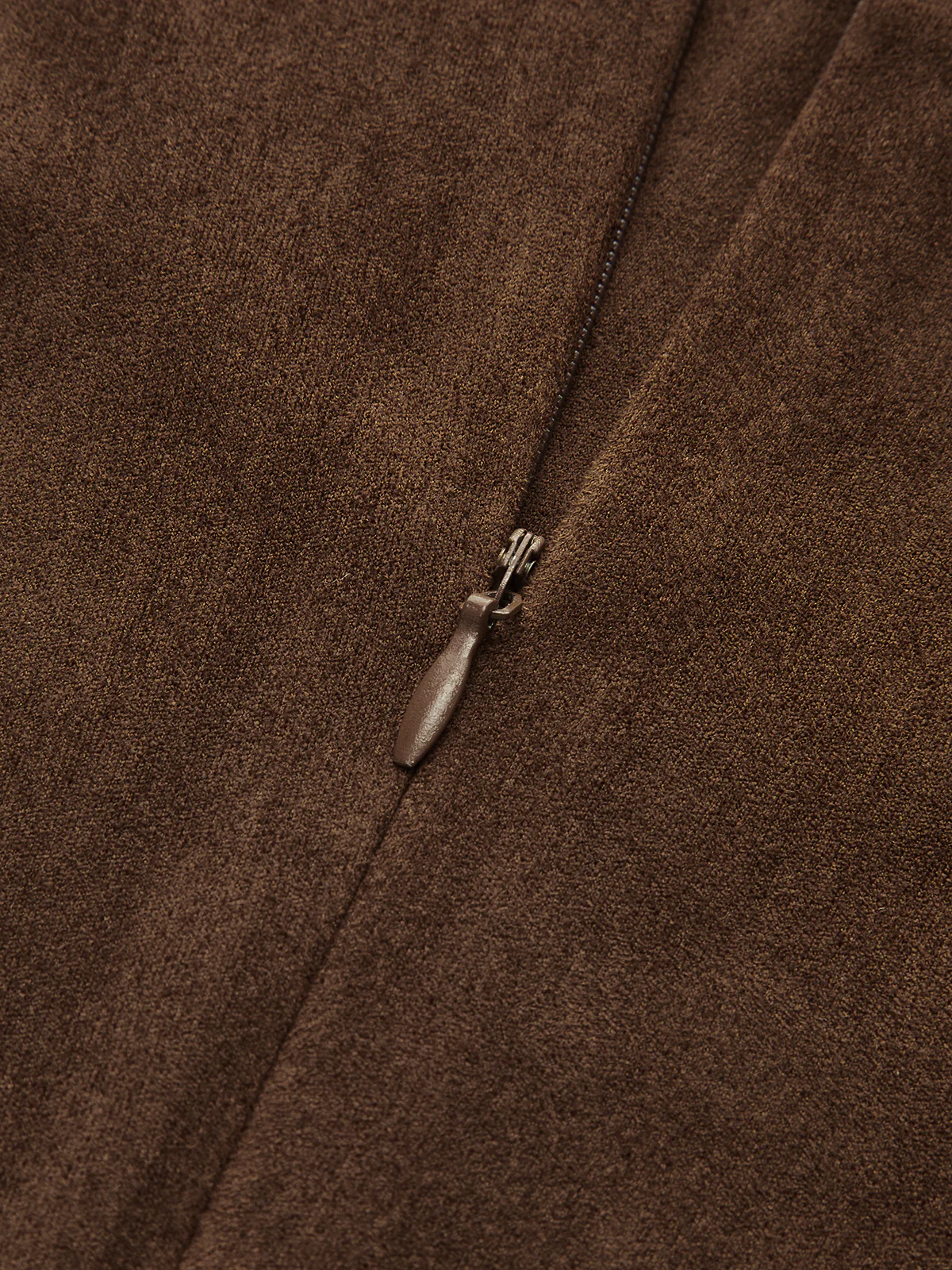 Suede Effect Ruched Sleeveless Vest - Wholesalesil