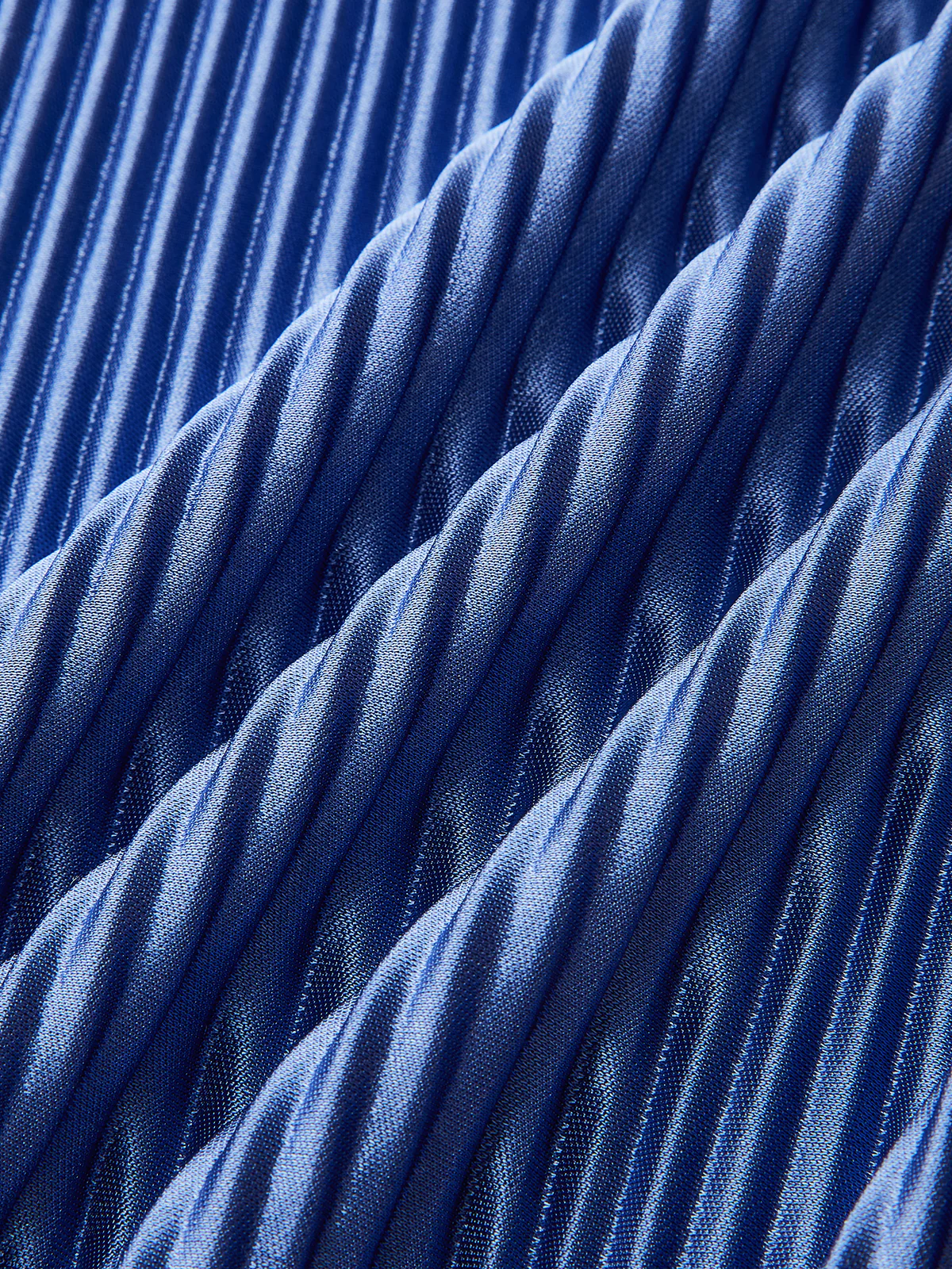 Pleated Twist-Front Midi Dress - Wholesalesil