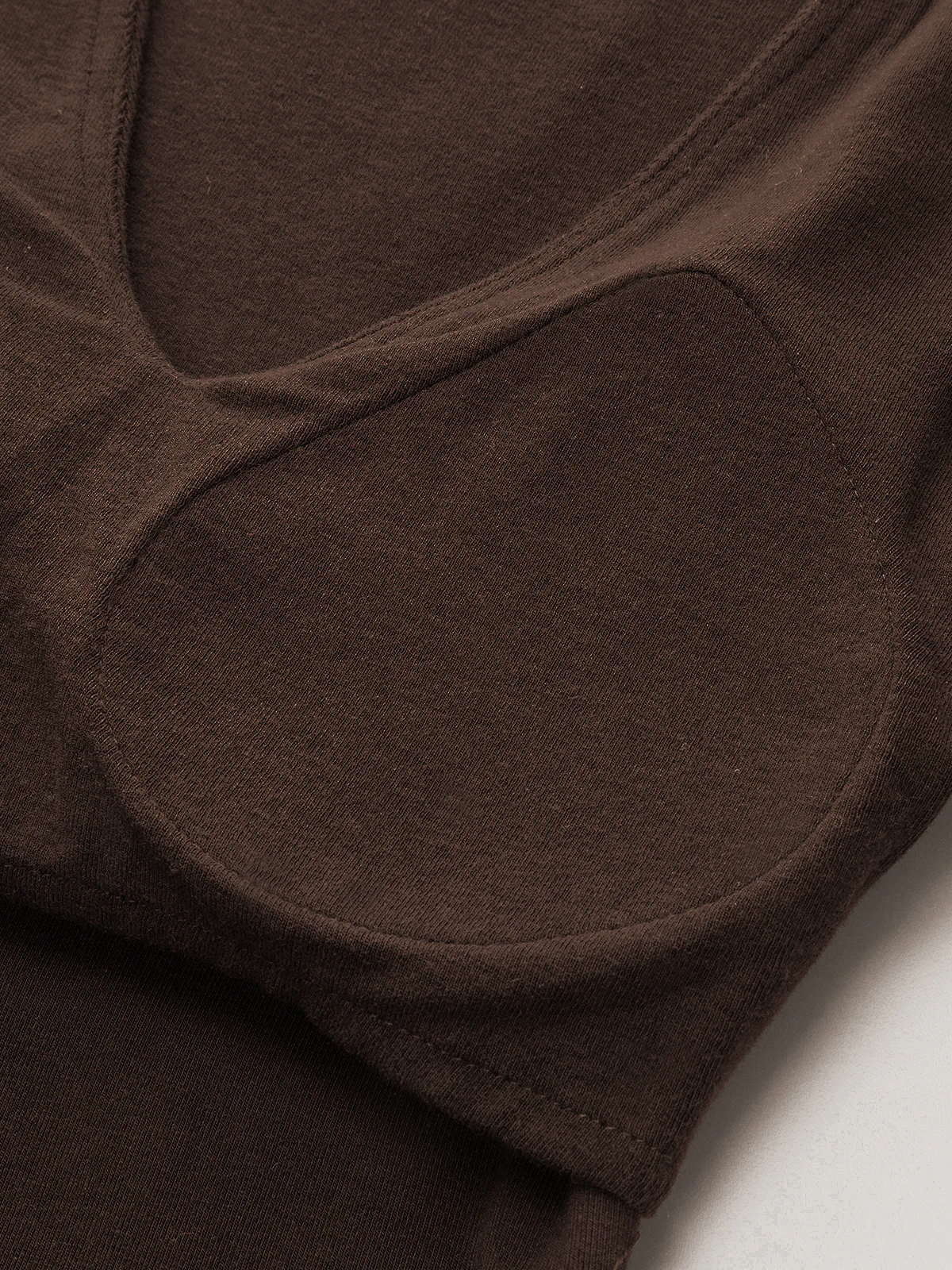 Bra-Free V-Neck Long-Sleeve Top - Wholesalesil