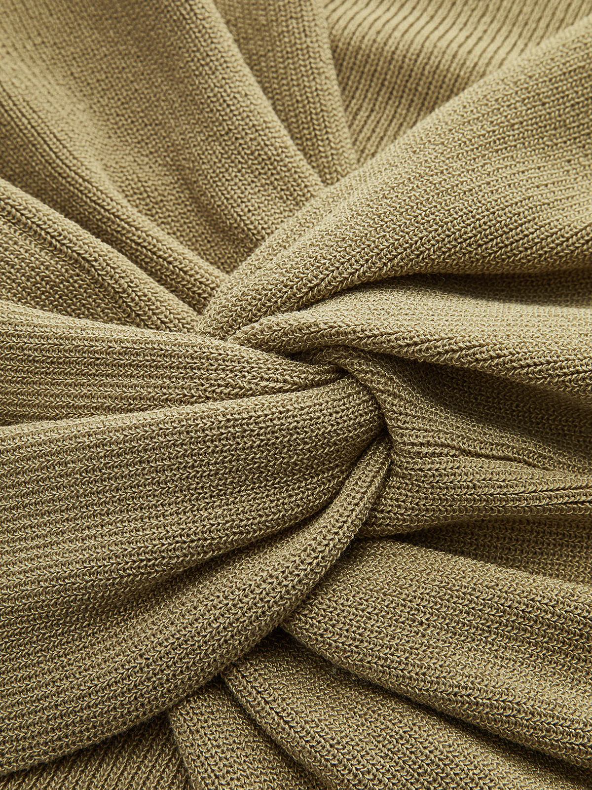 Knit Twist-Front Tank Top - Wholesalesil