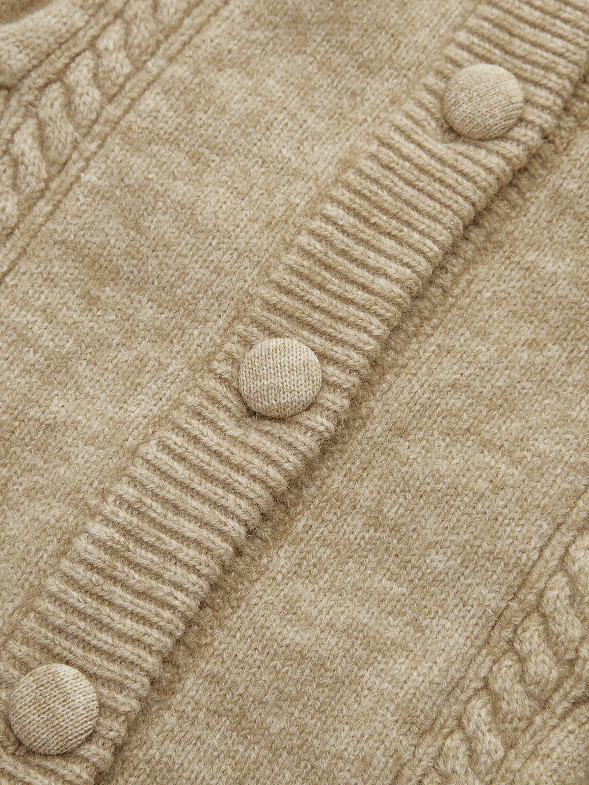 Cable Knit Sweater - Wholesalesil