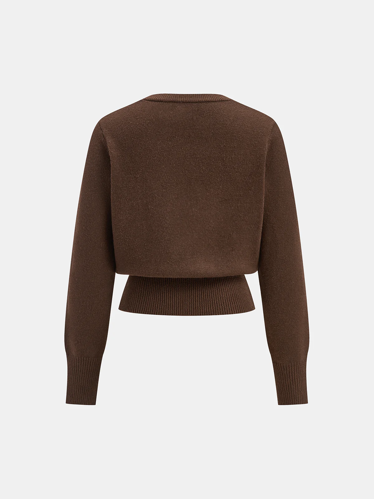 Asymmetric Button Front Cardigan - Wholesalesil