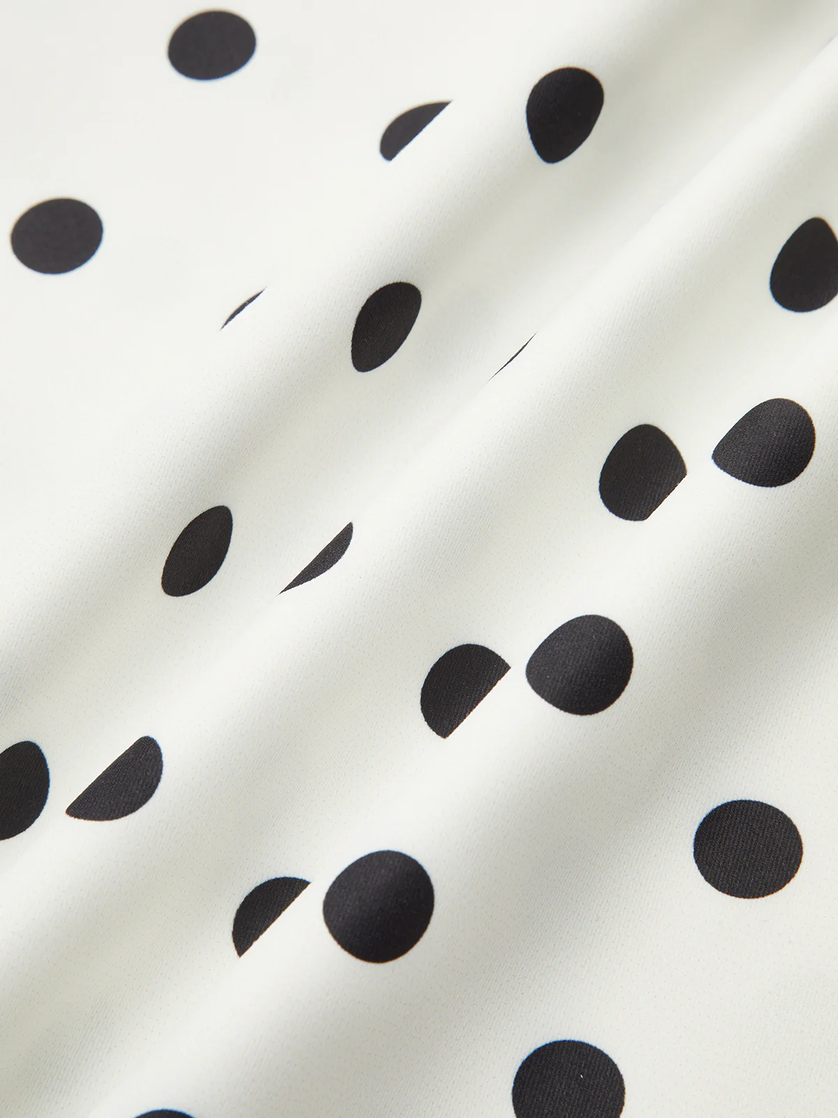 Lace Trim Polka Dot Cami Dress - Wholesalesil