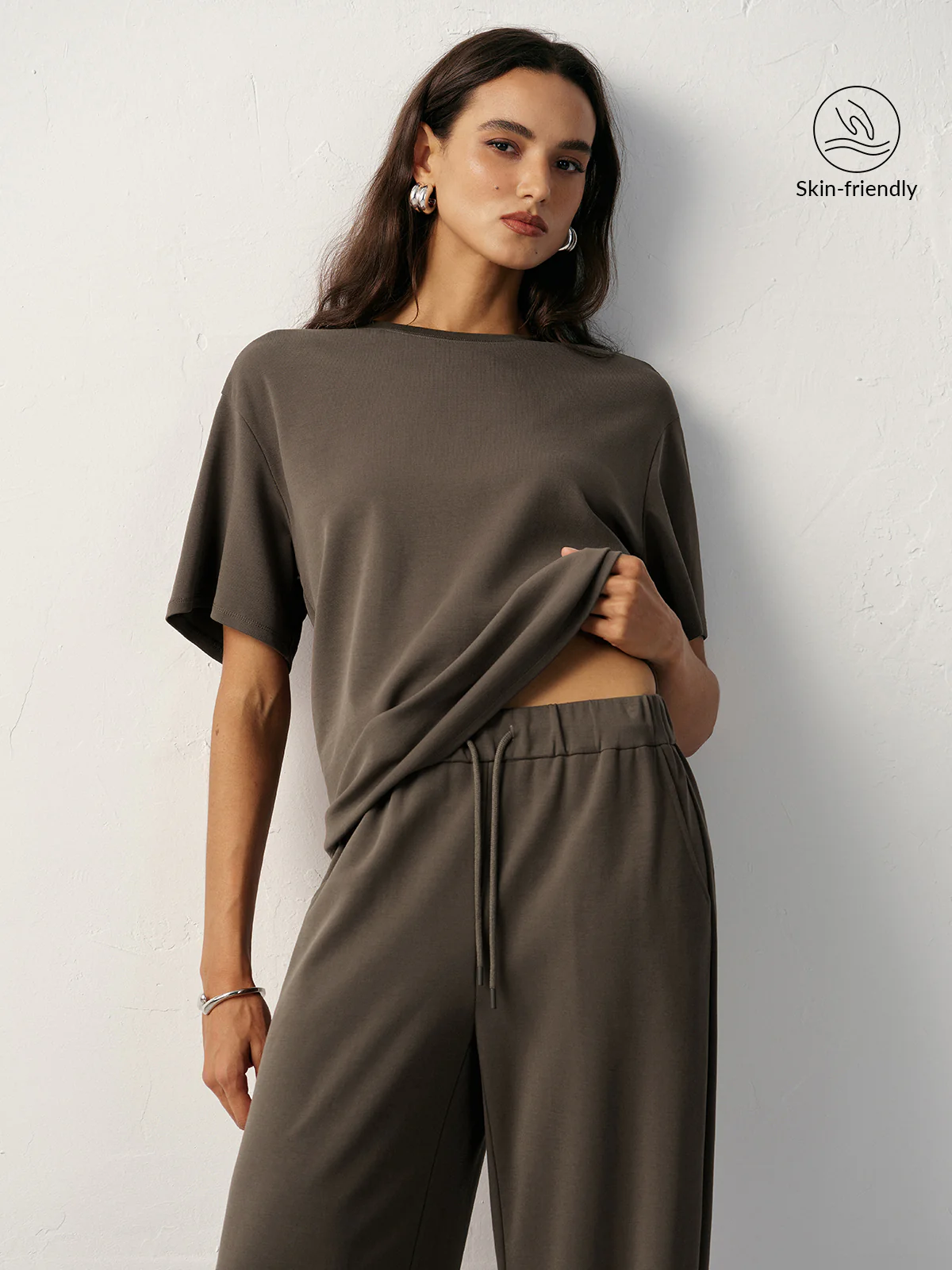 Short Sleeve Crew Neck T-Shirt - Wholesalesil