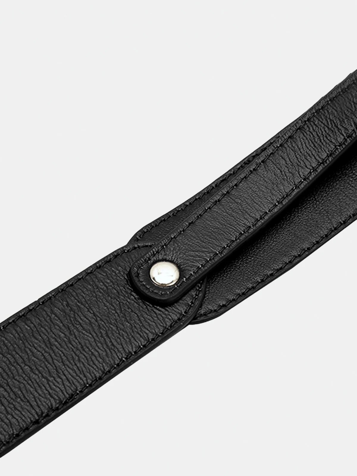 Golden Irregular Buckle Wide Leather Belt - Wholesalesil