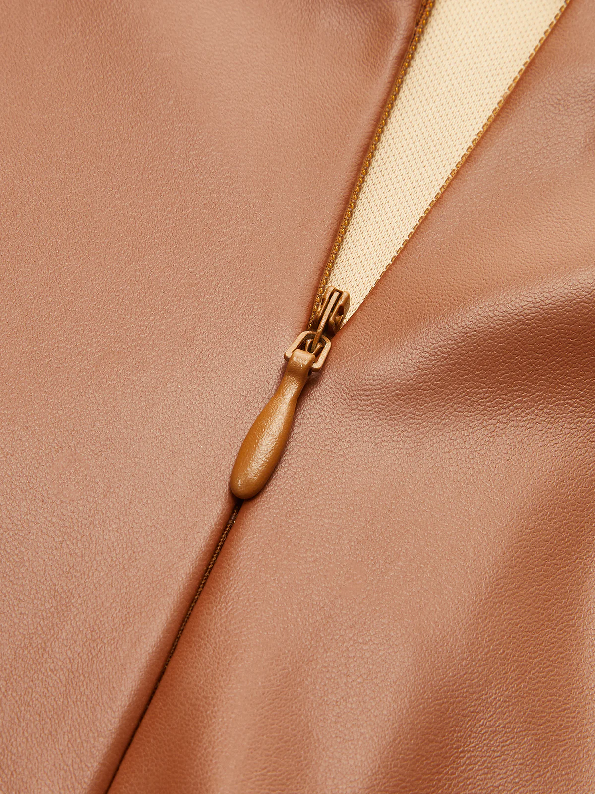 Pleated Fuax Leather Shorts - Wholesalesil