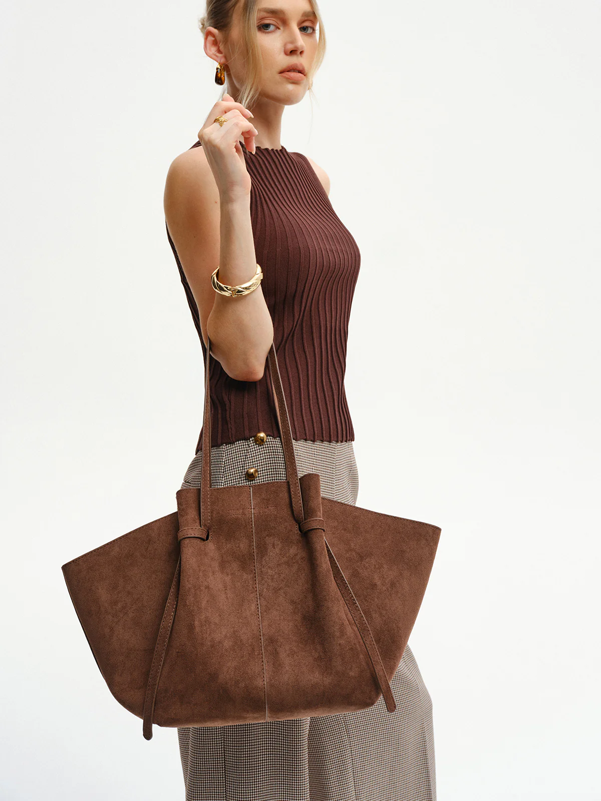 PU Large-Capacity Tote Bag - Wholesalesil