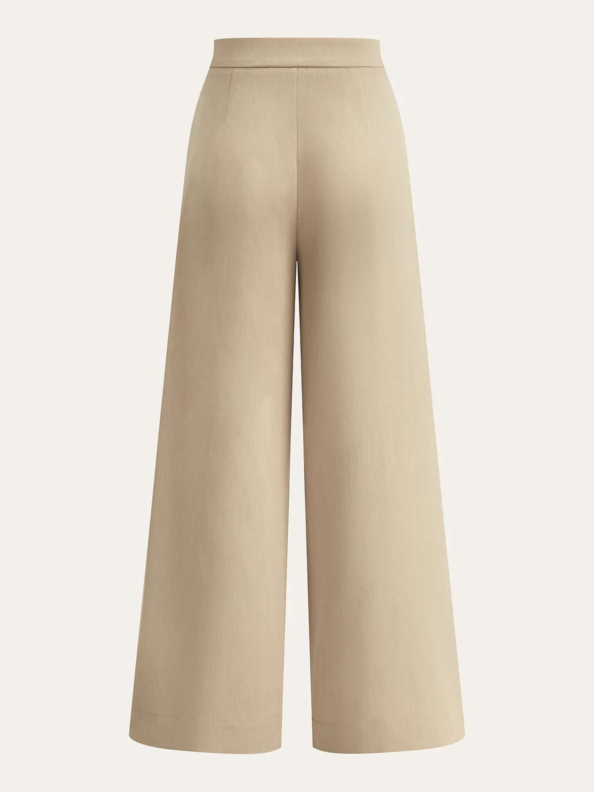 Pleated Wide-Leg Pants - Wholesalesil