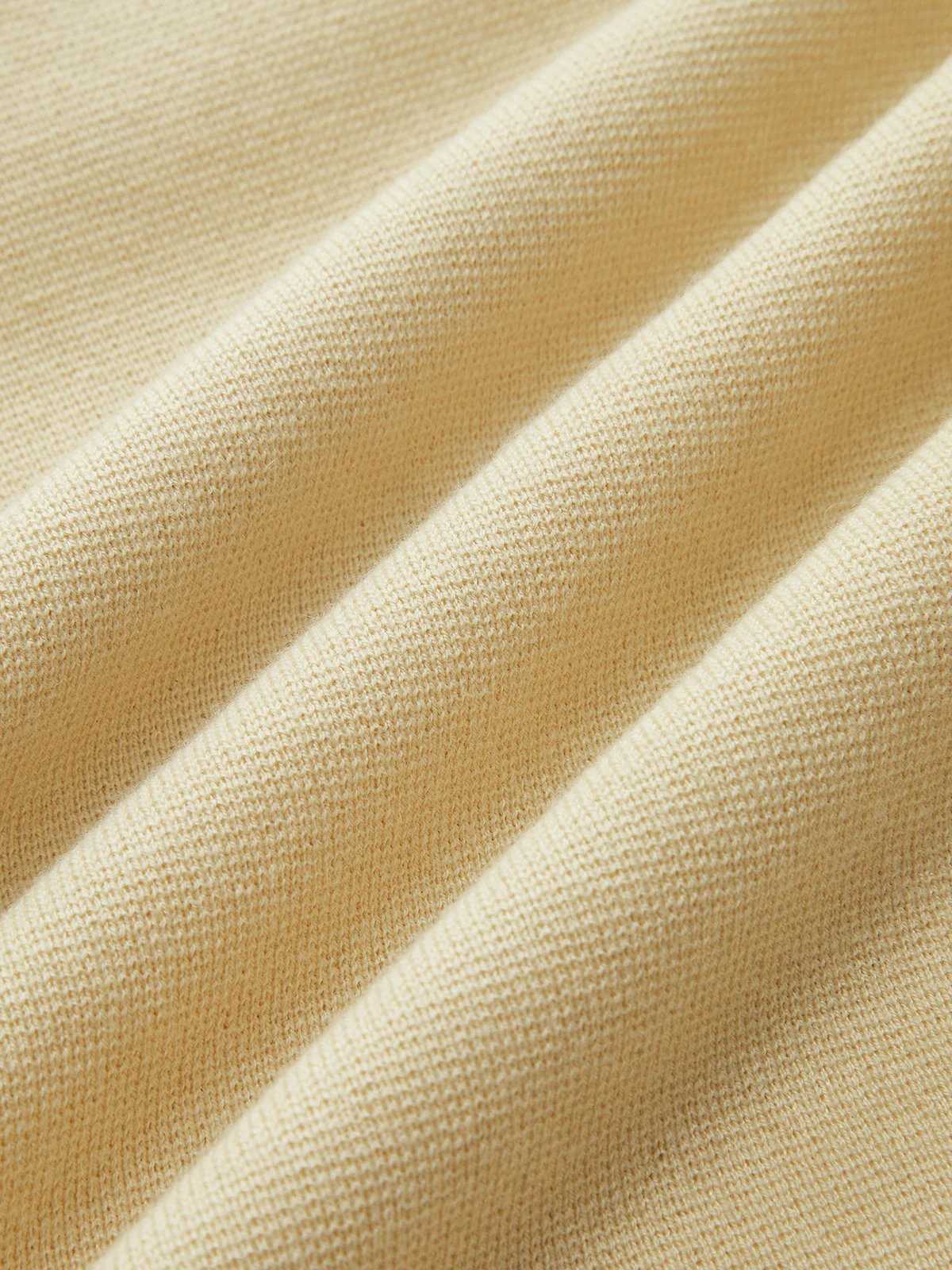 Wool Blend Beaded Cut-Out Neckline Long Sleeve Dress - Wholesalesil