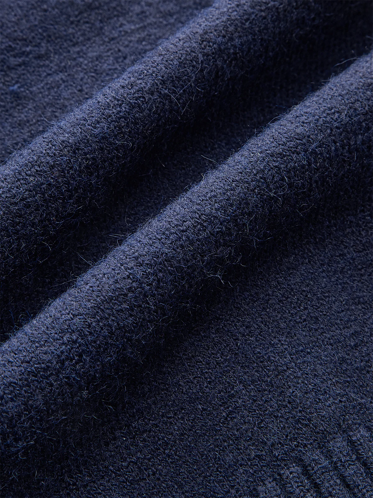 Denim Collar Buttoned Sweater - Wholesalesil