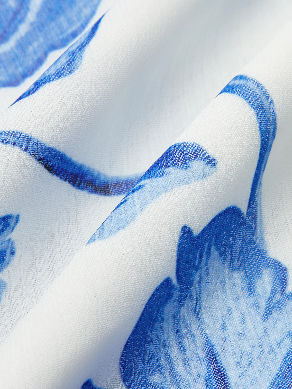 Belted Ruffled Floral Print Maxi Dress - Wholesalesil