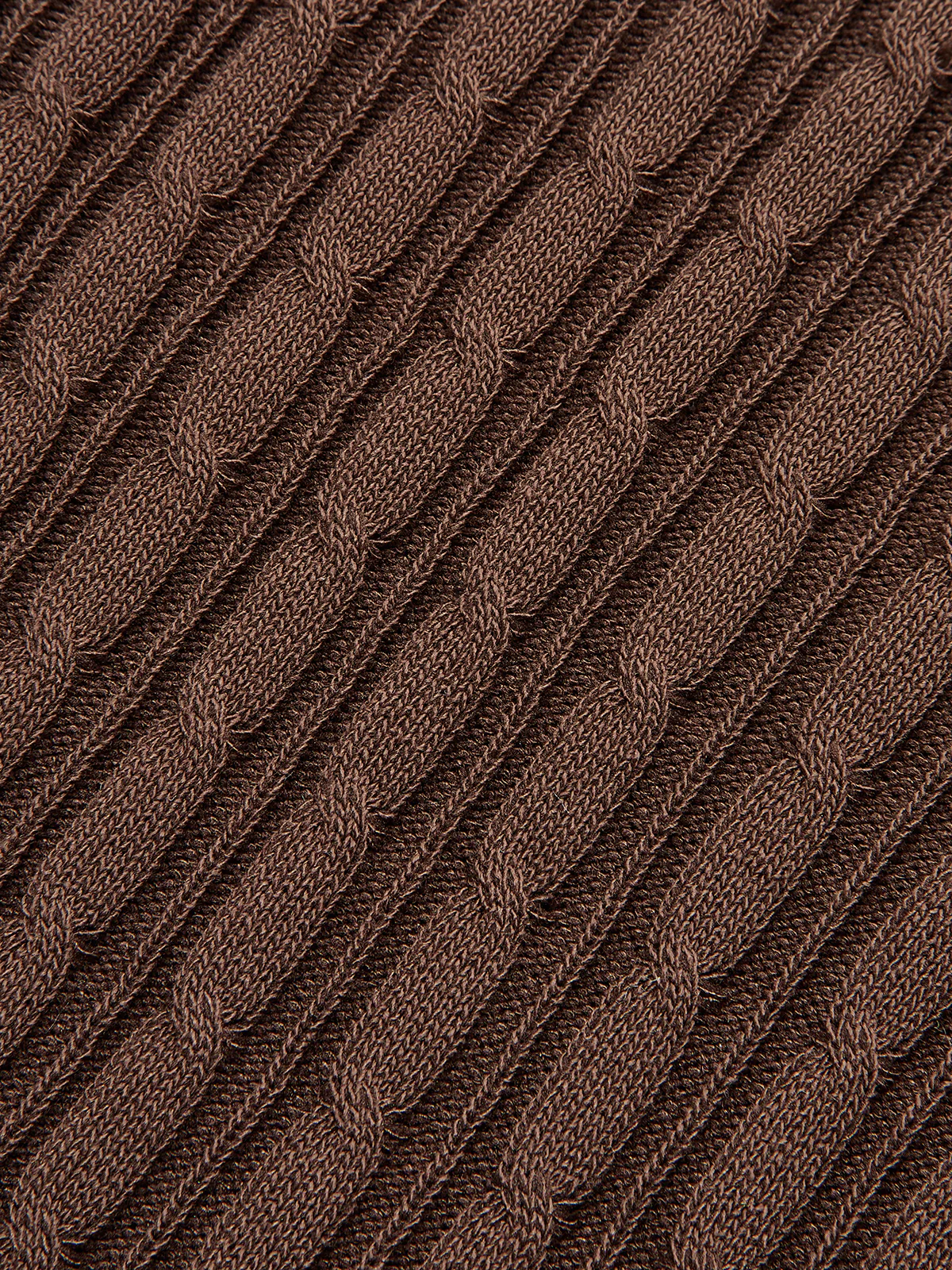 Cable-Knit Short-Sleeve Polo Dress - Wholesalesil