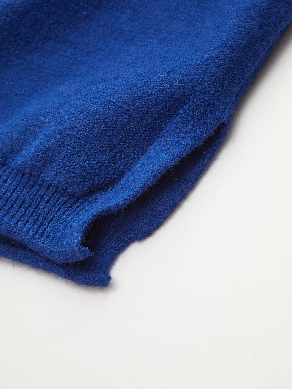 Denim Panel Knit Sweater - Wholesalesil