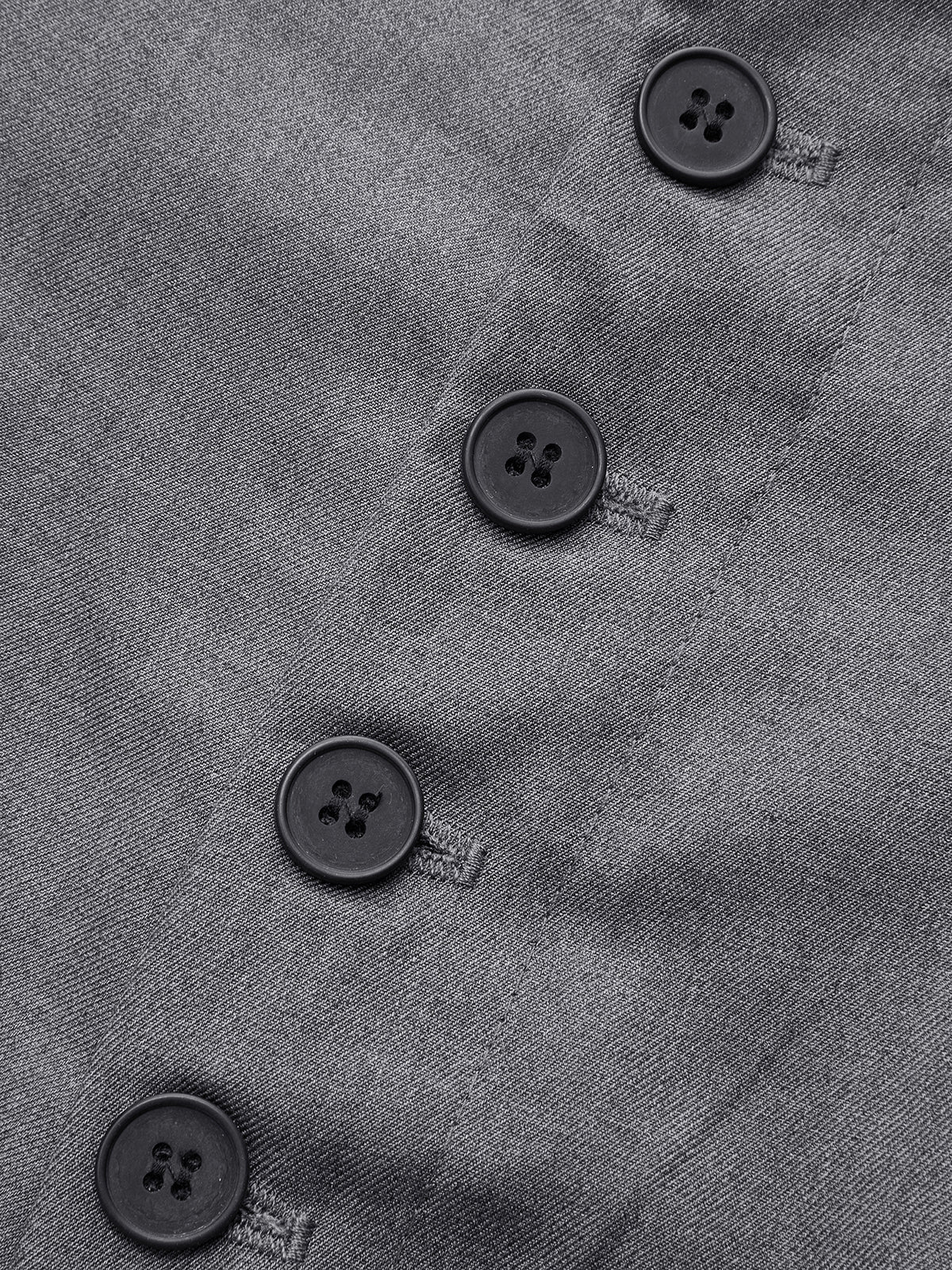 Button Front High-Waisted Wide-Leg Pants - Wholesalesil