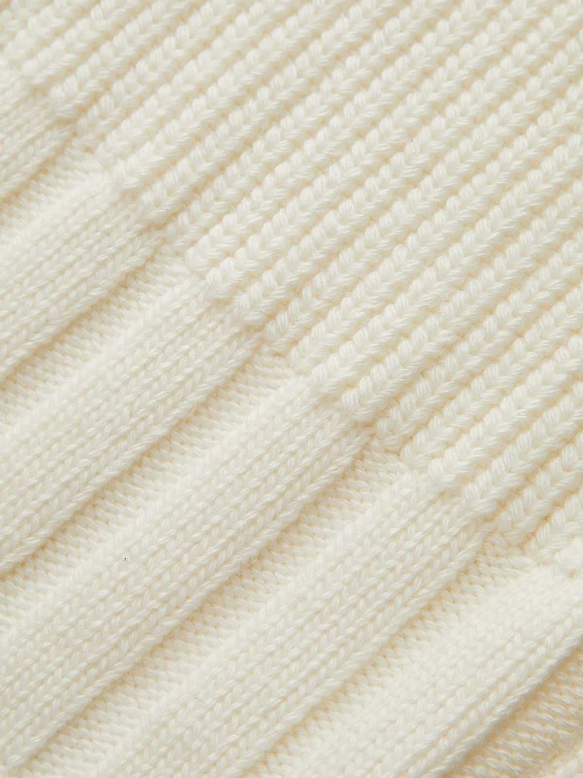 V-Neck Button Wool Blend Cable Knit Cardigan - Wholesalesil