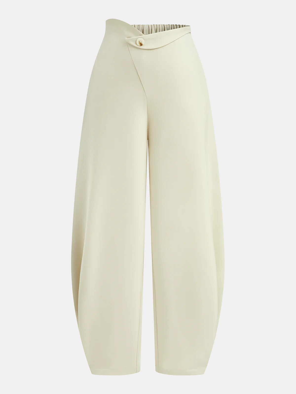 Off-Centered Barrel Pants - Wholesalesil