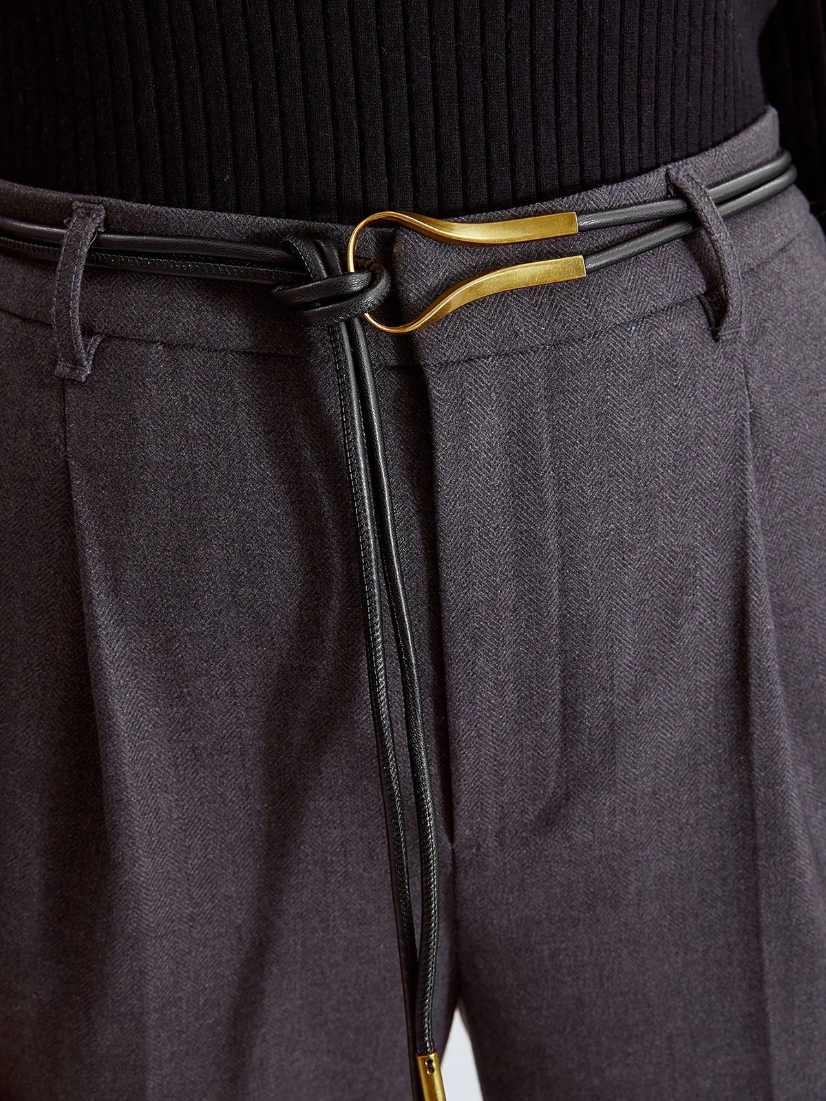 PU Leather Rope-Like Belt - Wholesalesil