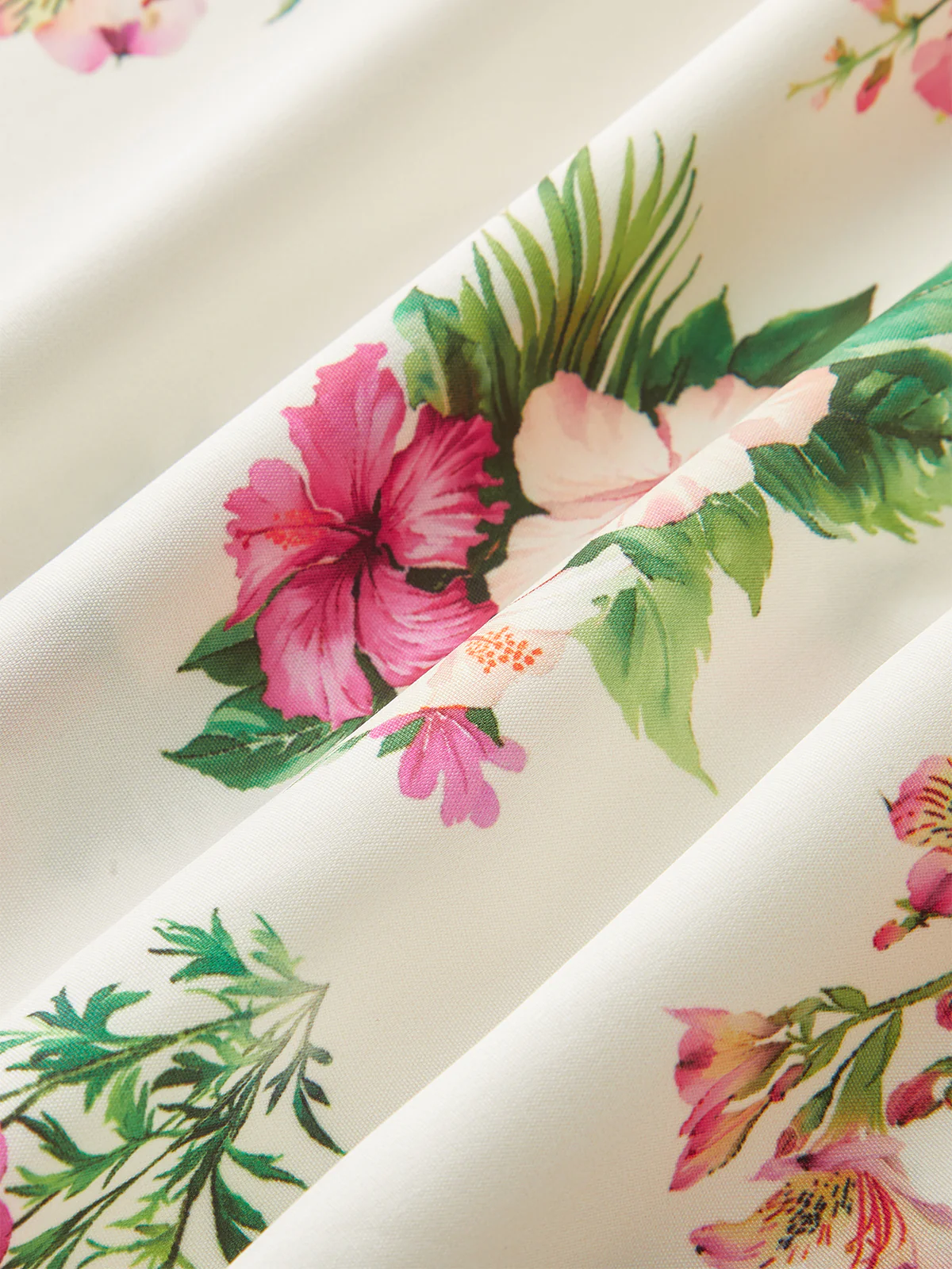 Floral Print Belted Midi Dress - Wholesalesil