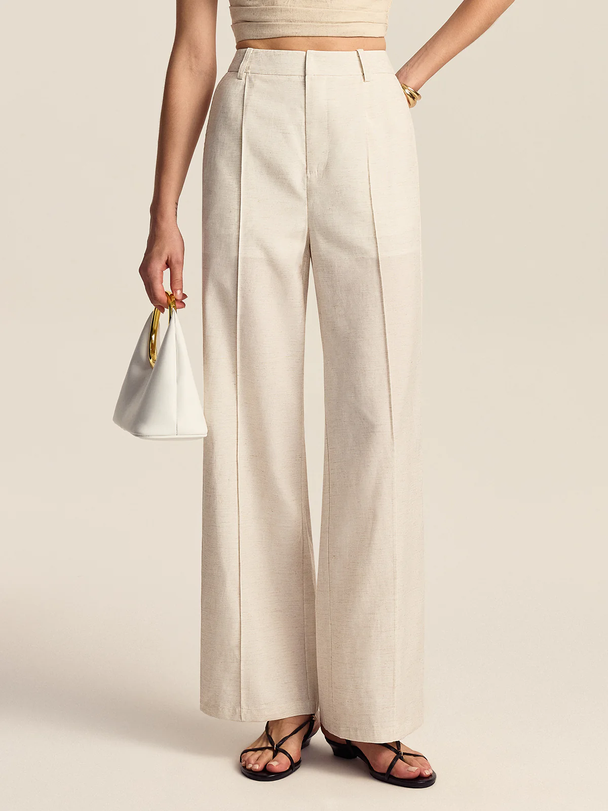 Metal Circular Handle Tote Bag - Wholesalesil