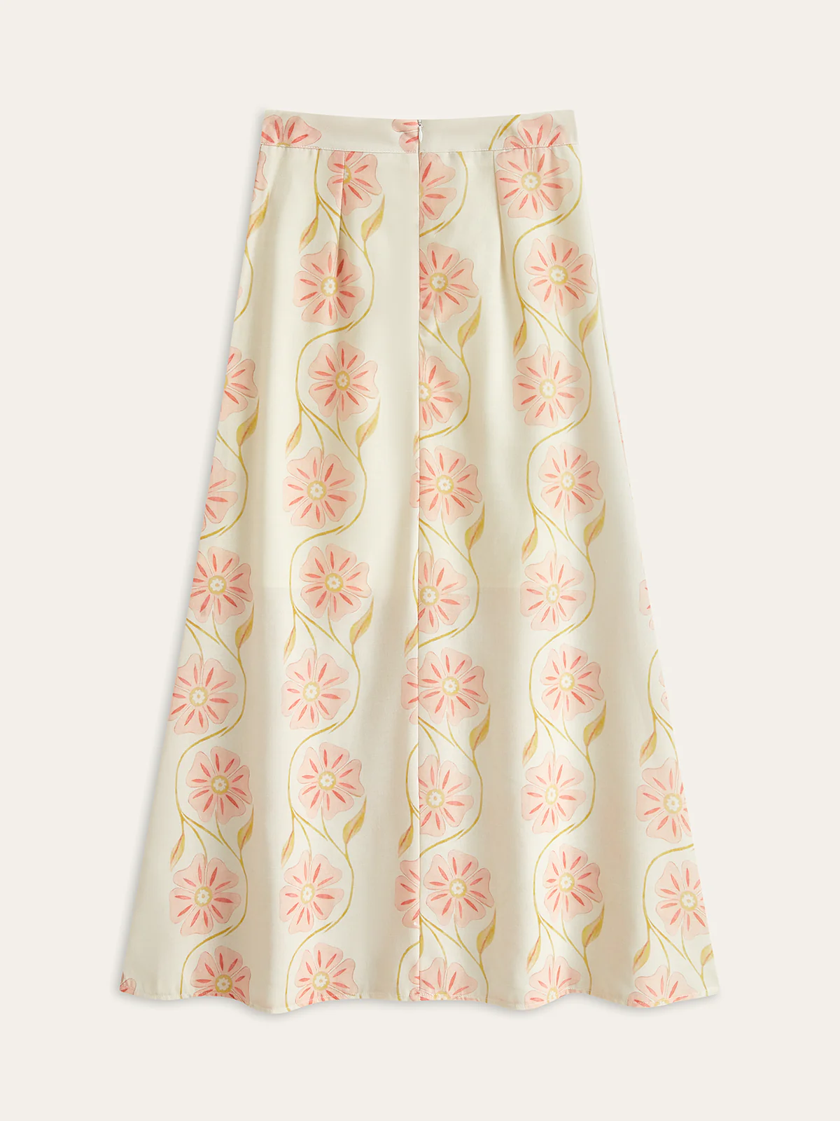 Floral Print Maxi Skirt - Wholesalesil