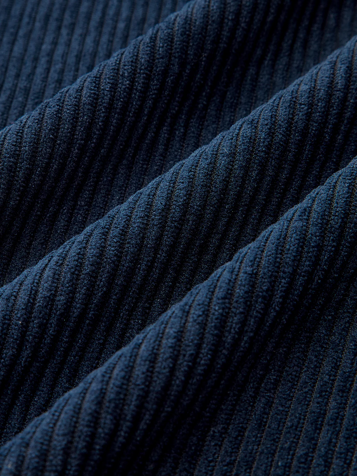 Corduroy Pleated Mid-Waist Wide-Leg Pants - Wholesalesil