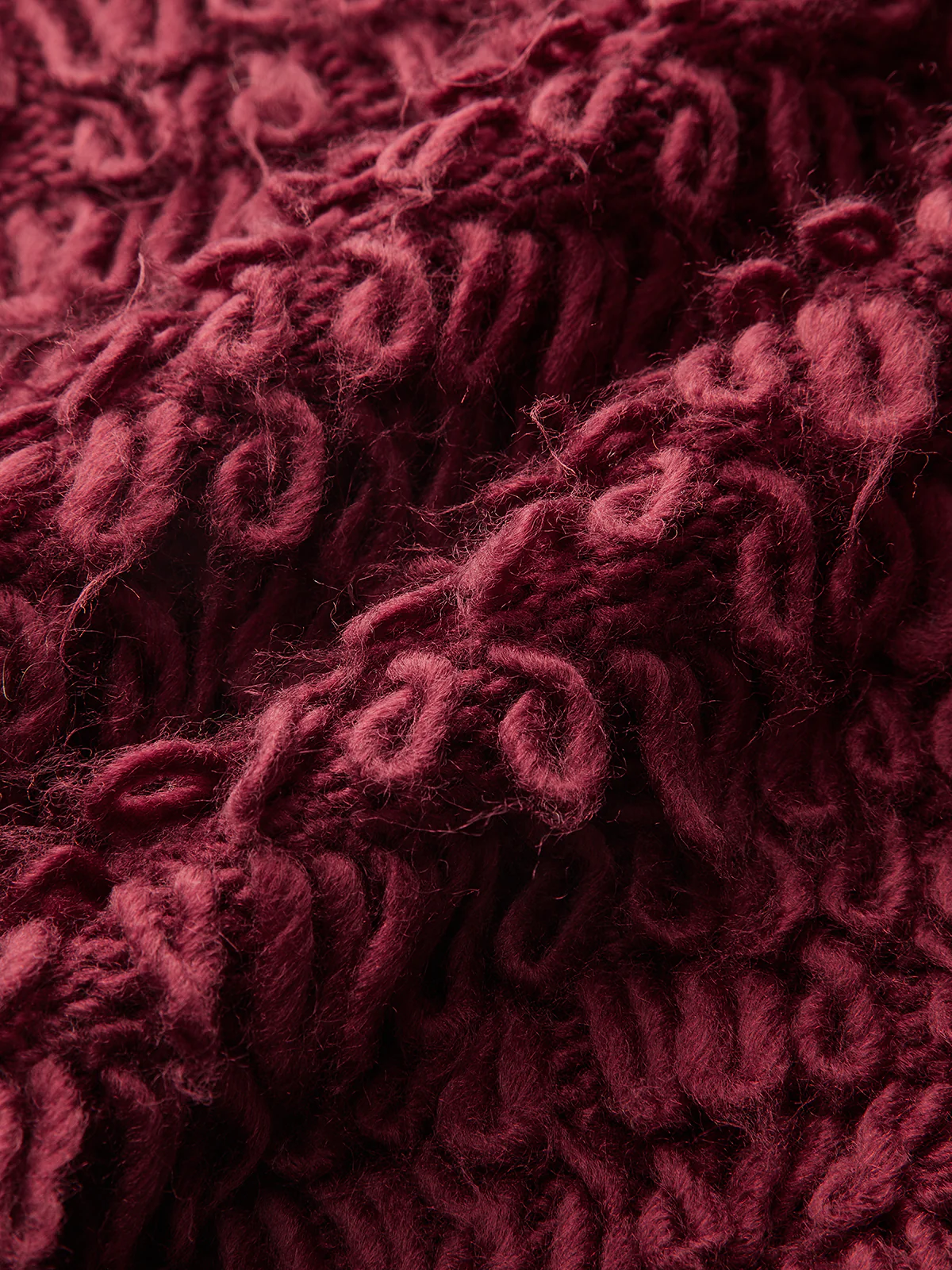 Mock Neck Fuzzy Knit Sweater - Wholesalesil