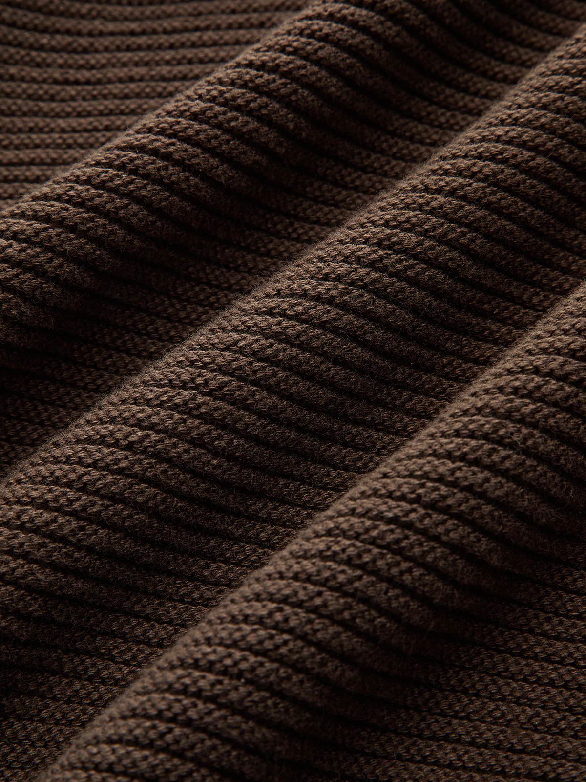 Metal Button V-neck Textured Cardigan - Wholesalesil