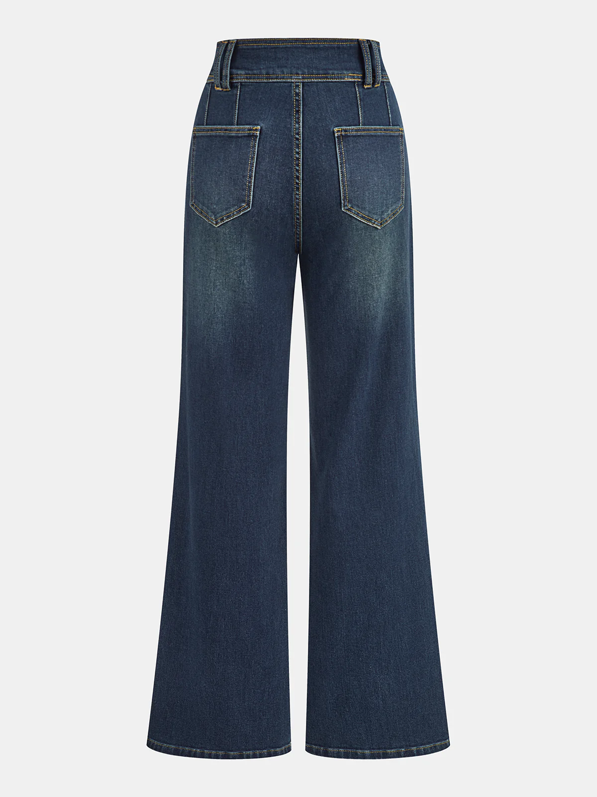 Vintage High-Waisted Flare Jeans - Wholesalesil