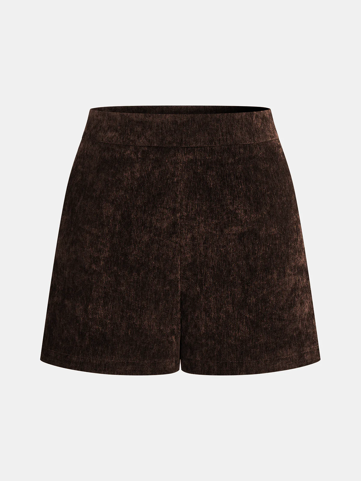 Velvet High-Waisted Shorts - Wholesalesil