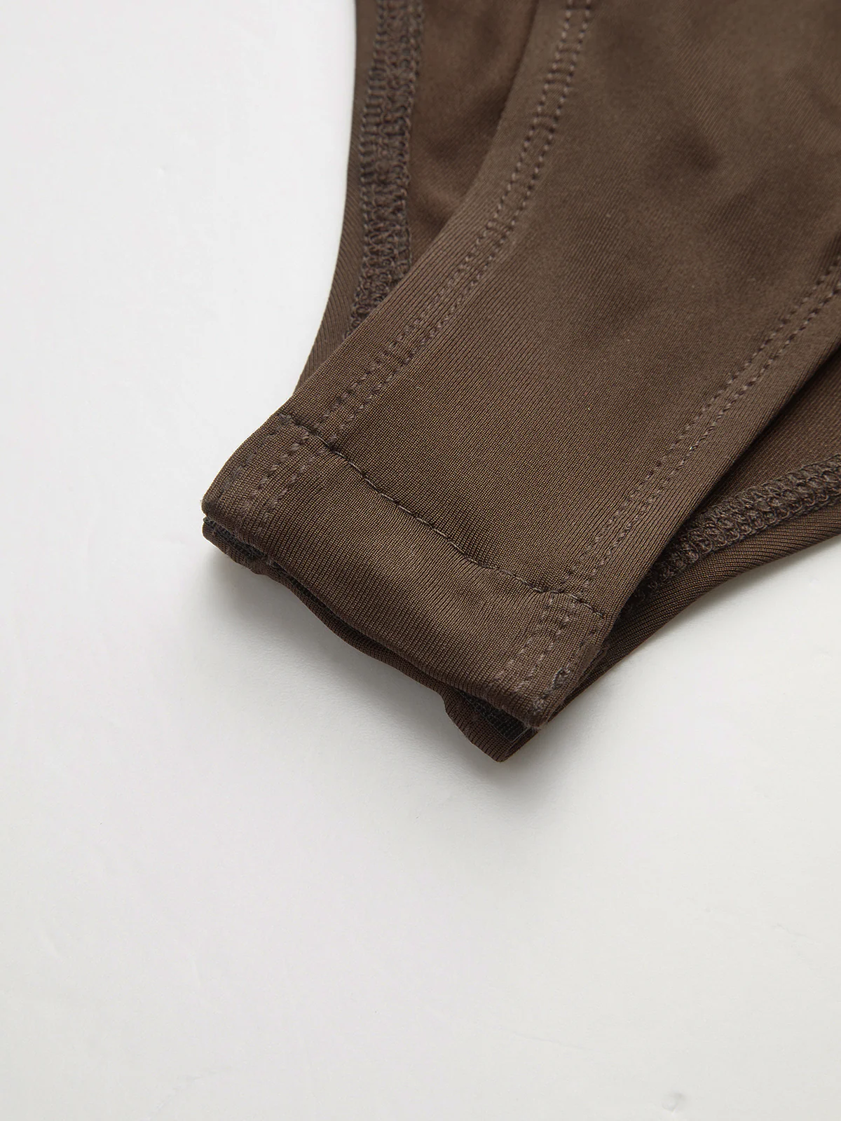 Striped Long-Sleeve Collared Bodysuit - Wholesalesil